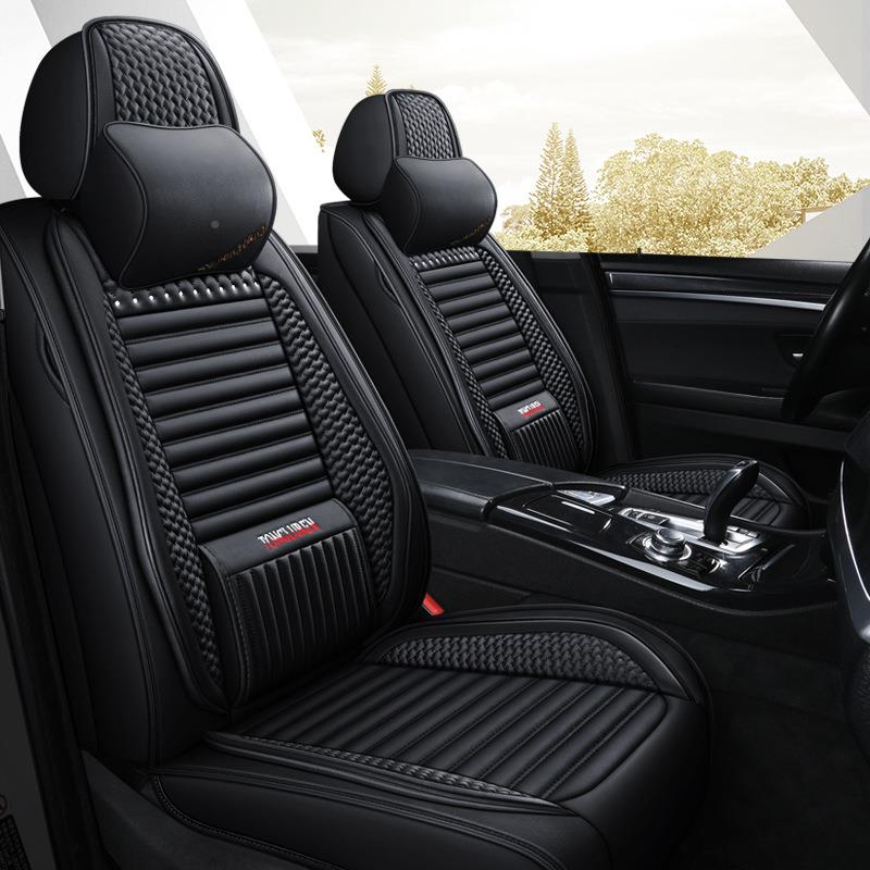 汽车四季通用全座包围坐垫腰皮革小车XJS座固垫全包坐套套车