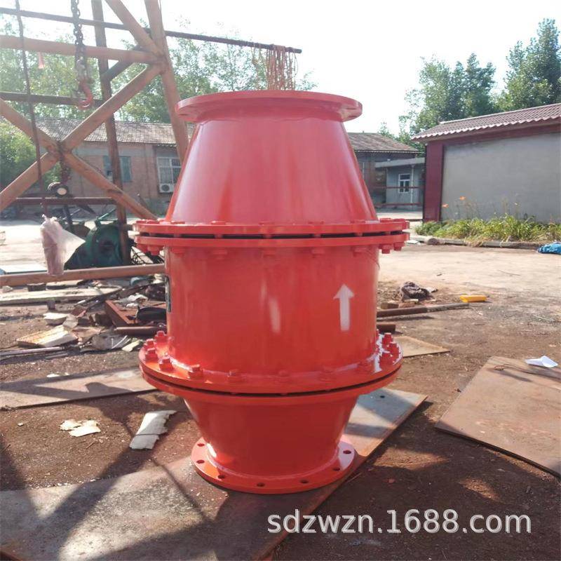 大防口径DNQ1000煤矿瓦斯管路回火装置送货到矿OZWFH系列回火防装