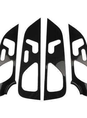 美版GLE20-23款舵GLE35450中方向盘碳纤内饰改装桃木0右央风口贴