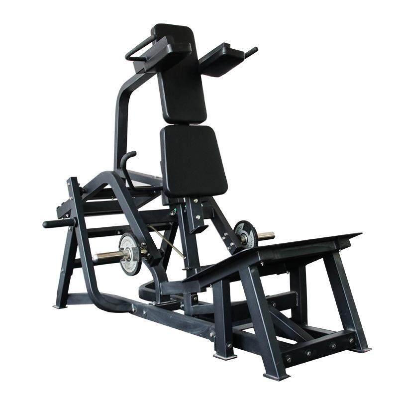 深蹲健身器材大型健身房工作室力量器械多功能腿部训练V型深蹲器