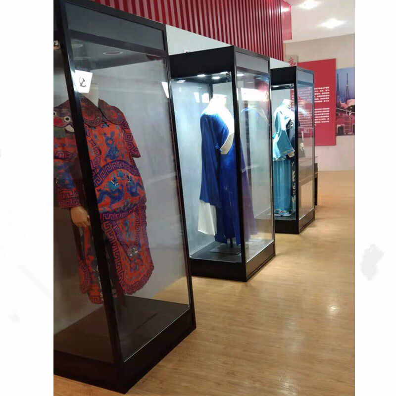 礼服婚纱模特展示柜泳衣内衣玻璃展柜男女中西装透明柜商用立式柜