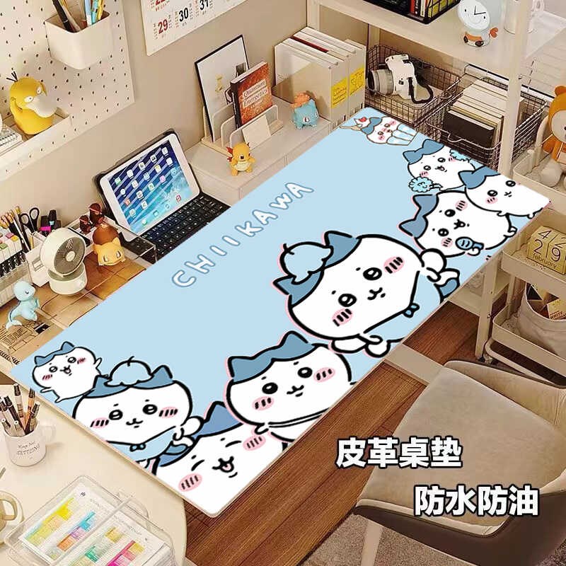 chiikawa桌垫吉伊卡哇女生宿舍小八桌面垫N乌萨齐可爱梳妆台防水