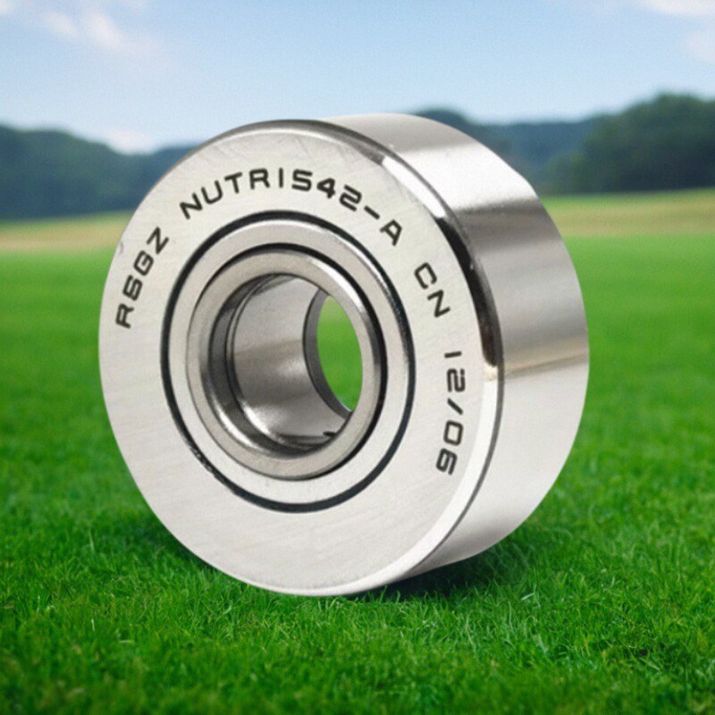 支撑滚轮双排滚柱承重k型轴承车床中心架NUTR15 17 20 25 30 35 4