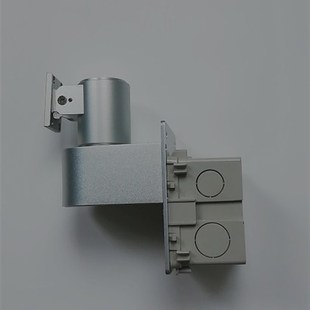 海康人脸识别门禁一体机壁挂式万向支架墙面安装转角支架671M海康