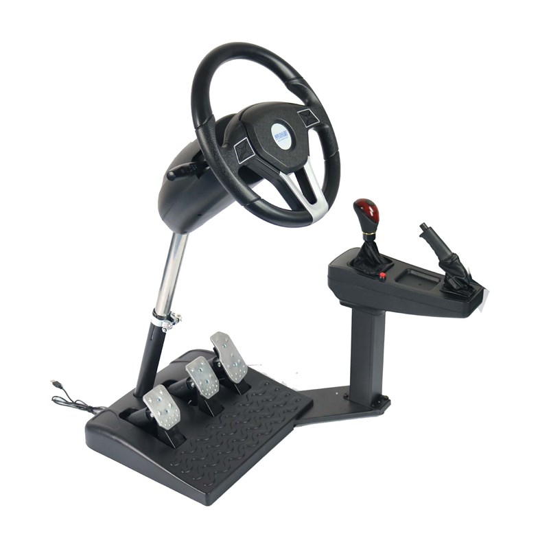 汽车驾驶模拟器训练机学车方向盘驾校考驾证科目二三手自动档C12