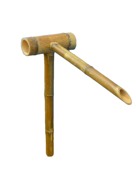 竹流水摆件 竹子装饰造景 鱼缸石槽石钵 水景 园林庭院竹子流水器