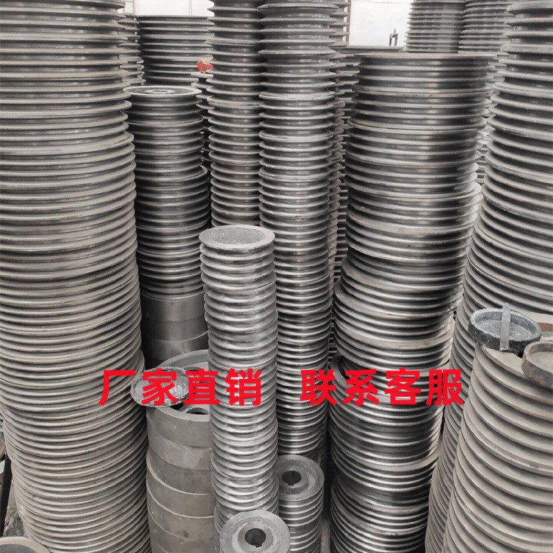 铸铁皮带轮三角带盘B型三槽3槽多槽定制大全电动发电机