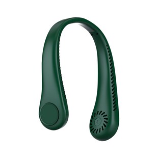 三档无叶挂脖风扇无刷按钮轻音降噪持久续航强劲便携随身小型空调