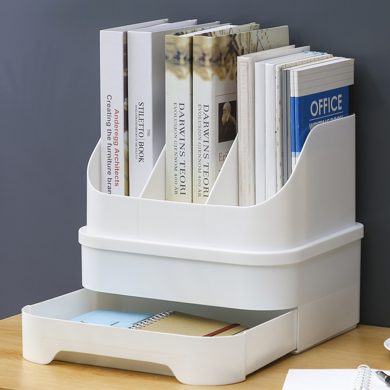 书架桌面整理盒文具收纳盒办公室收纳置物架书架学生桌上储物盒子,收纳整理,书桌收纳置物架,淘宝优惠券,粉丝福利购,淘宝优惠卷