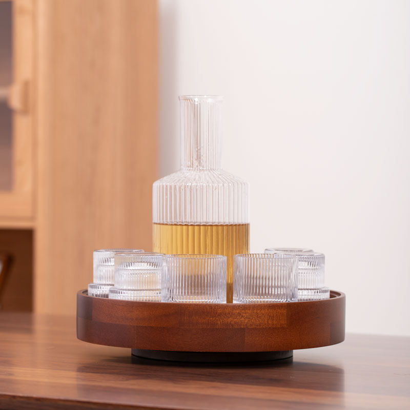 家用桌面零食收纳盒厨房瓶罐酒器化妆瓶可旋转收纳盘高档茶杯托盘,收纳整理,桌面收纳盒,淘宝优惠券,粉丝福利购,淘宝优惠卷