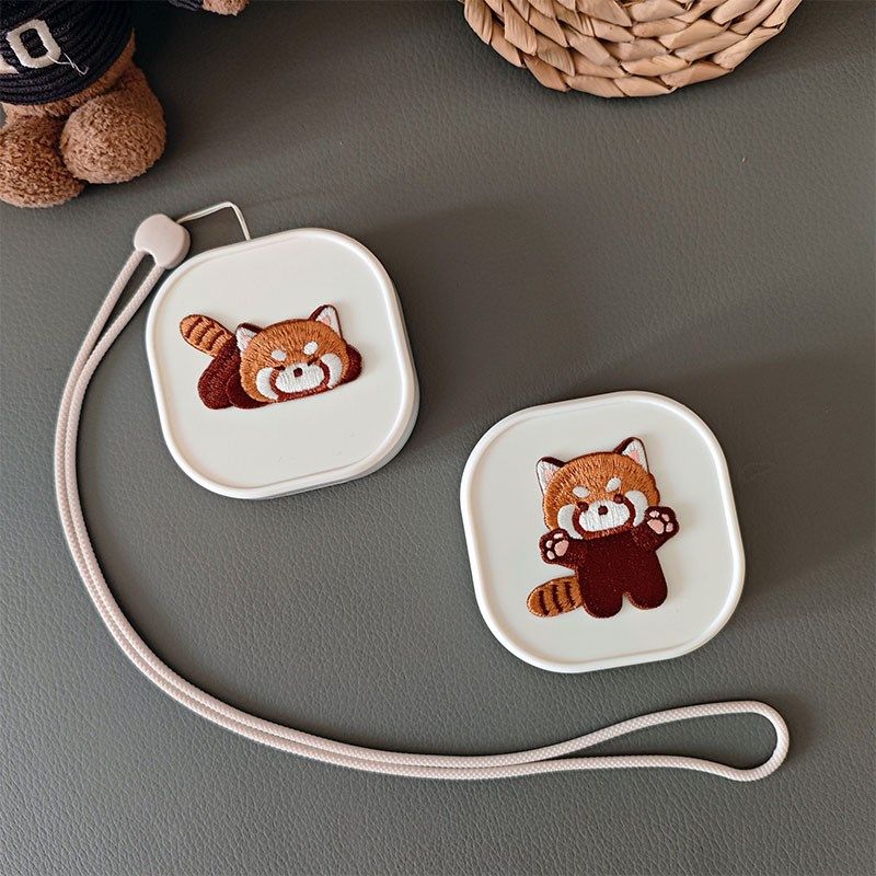 高级刺绣牙套盒带镜透气便携挂绳隐形假牙清洁盒正畸保持器收纳盒,收纳整理,牙套收纳盒/架,淘宝优惠券,粉丝福利购,淘宝优惠卷