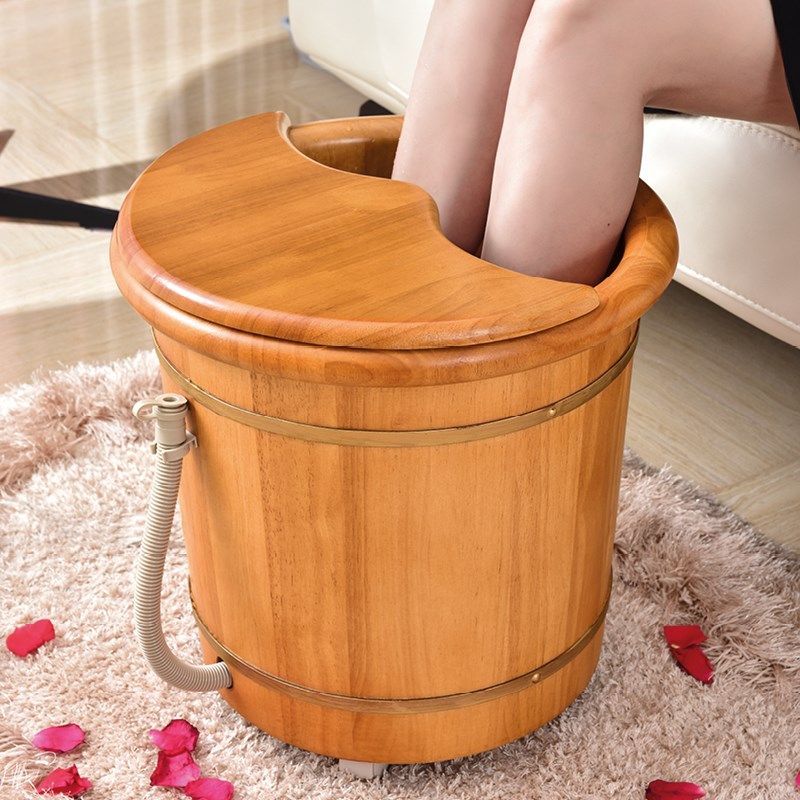泡脚木桶橡木全自动电动按摩足浴盆家用木质深泡过小腿木质洗脚桶,家庭/个人清洁工具,足浴盆/足浴桶,淘宝优惠券,粉丝福利购,淘宝优惠卷