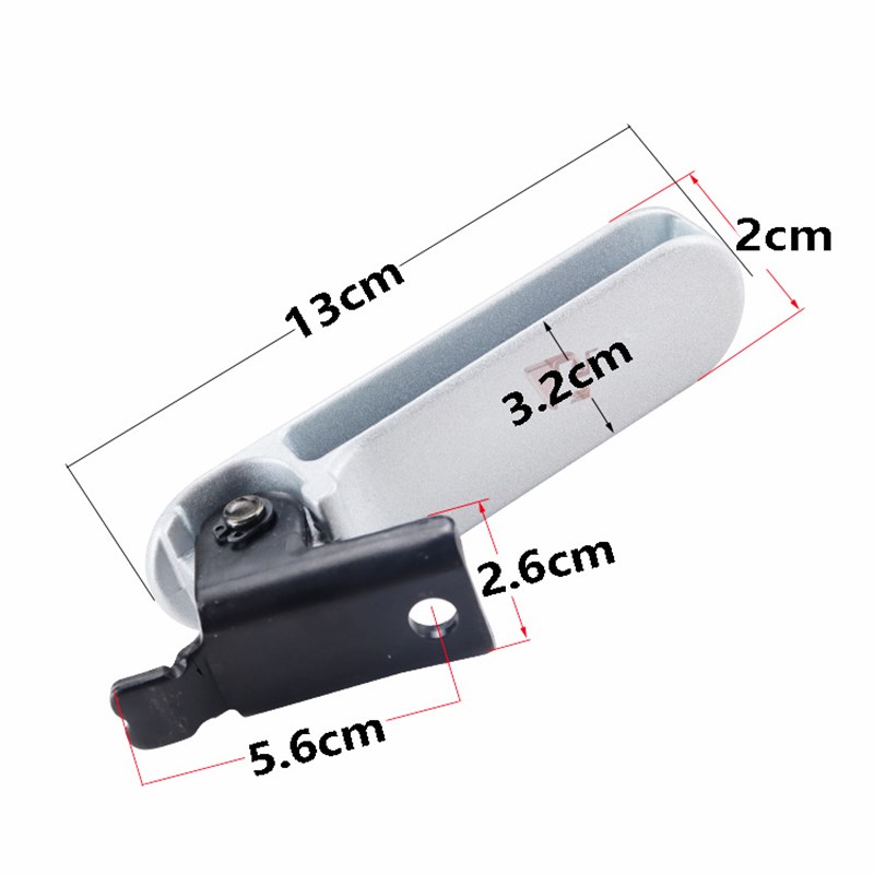 适用绿源电动车S7p0-S后座铝合金折叠踩放脚踏板搁脚配件