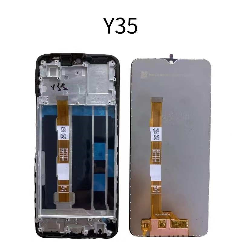 适用于y35+ Yj35 原装带框屏幕总成 Y35m+ 内外一体触摸液晶显示