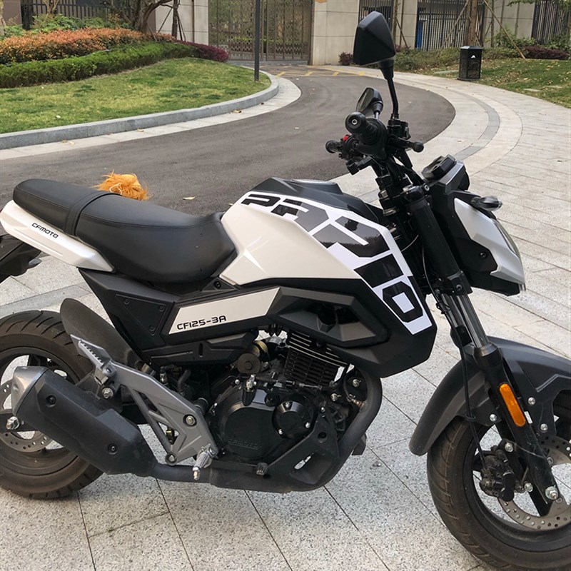 春风狒狒ST125改r装配件全车贴花摩托街车车身贴纸贴拉花