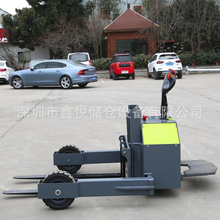 山地型电动堆高车越野堆垛车全自动山地车户外搬运升高车