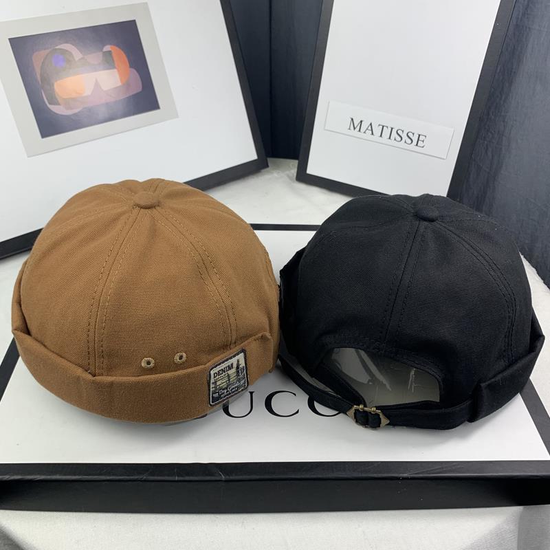 新款兵帽男韩版新款瓜皮帽子女雅痞帽学生嘻哈出游帽子春夏地主帽