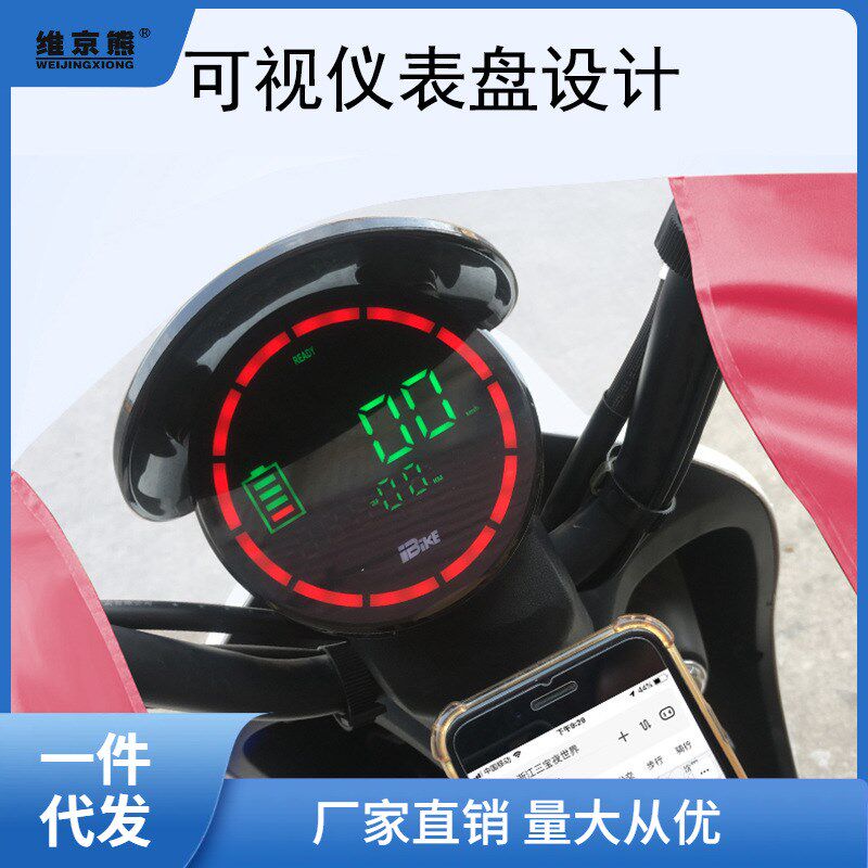 电动摩托车老年人代步车三轮车雨衣长款全身防暴雨双人遮凌之凌之