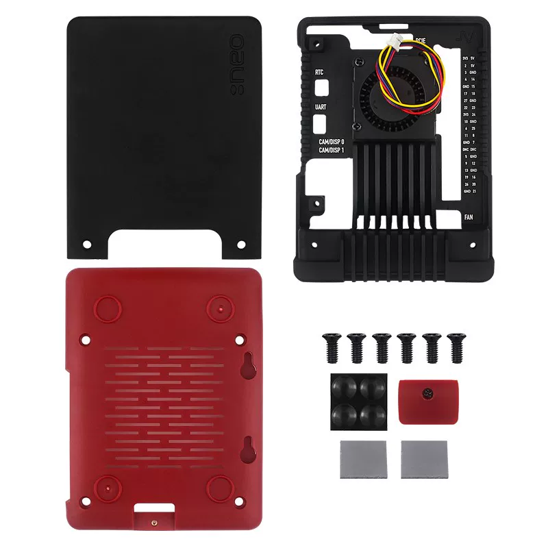 [Корпус из алюминиевого сплава для Raspberry Pi 5 Argon NEO 5 с активным охлаждением PWM-скоростью вентилятора и защитным кожухом]