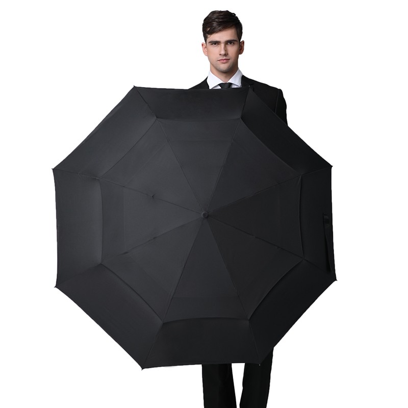 梵爵 折叠雨伞超k大全自动三折伞防风十骨加固遮阳伞男女三人创意