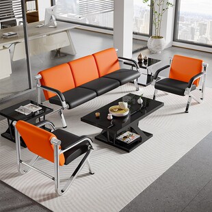 休息室公共排椅银行医院理发门店接待等候区沙发椅三四人机场座椅