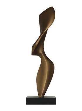 玄关雕塑摆件家居客厅创意抽象玻璃钢艺术品酒店大堂楼梯过道装饰