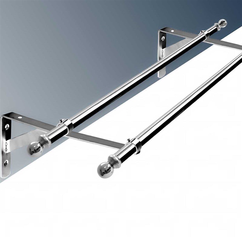 墙上固定晒衣架i室外晾衣架壁挂式晾衣服杆阳台伸出洗晒窗户外凉