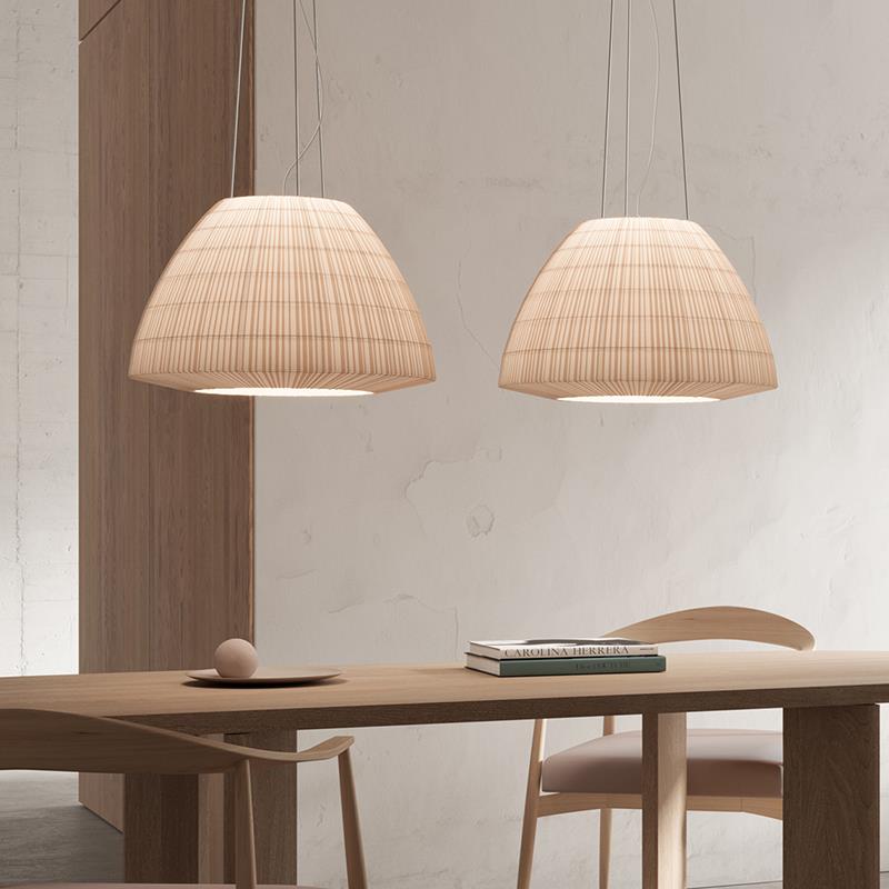 日式现代创意卧室客厅楼梯餐厅餐桌包厢饭店会所吧台商铺布艺吊灯