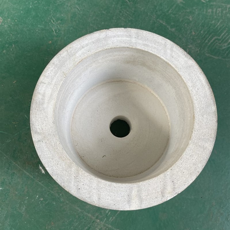(五个装)磨刀机砂轮直径200mm孔32杯型菱苦土细砂砂轮磨刀石