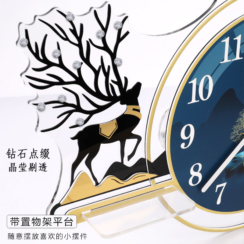 挂钟客厅家用时尚2021新款创意大气现代简约网红餐厅个性装饰钟表