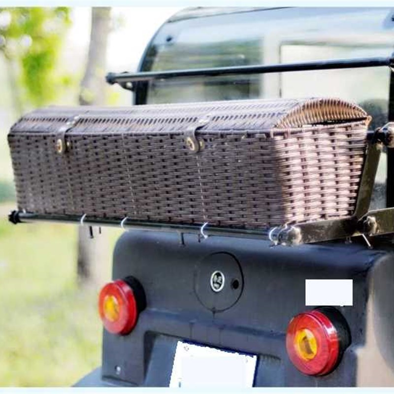 大阳电动四轮车大阳巧客新能源 配件专用大阳行李架置物后货架