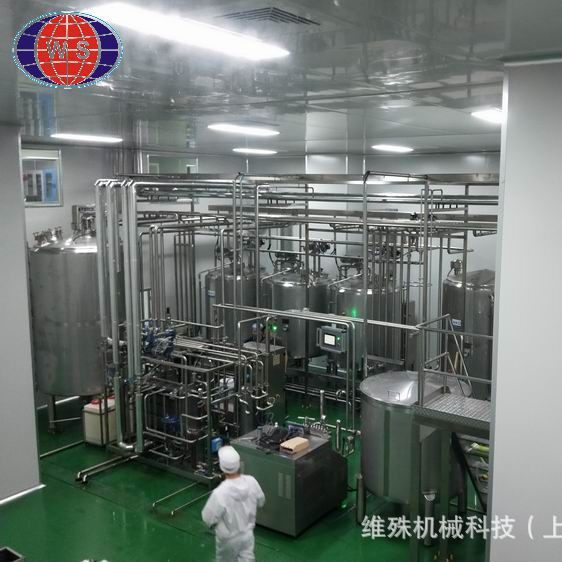 乌龙茶饮料调配机器核桃露灌装生产线运动型饮料加工设备小型