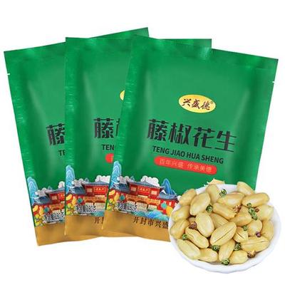 兴盛德藤椒麻辣花生米五香180g*12袋河南开封特产礼物坚果下酒菜