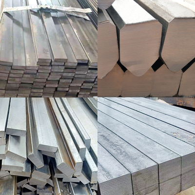 45号冷拉方钢扁钢A3平键型材镀锌扁铁冷拔实心方钢条六角钢扁铁条