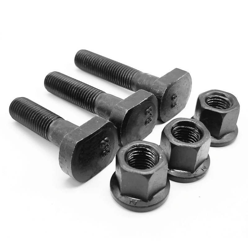 M30M36梯型螺丝螺母套装8.8级梯形T型形冲床模具压板螺丝螺帽组合