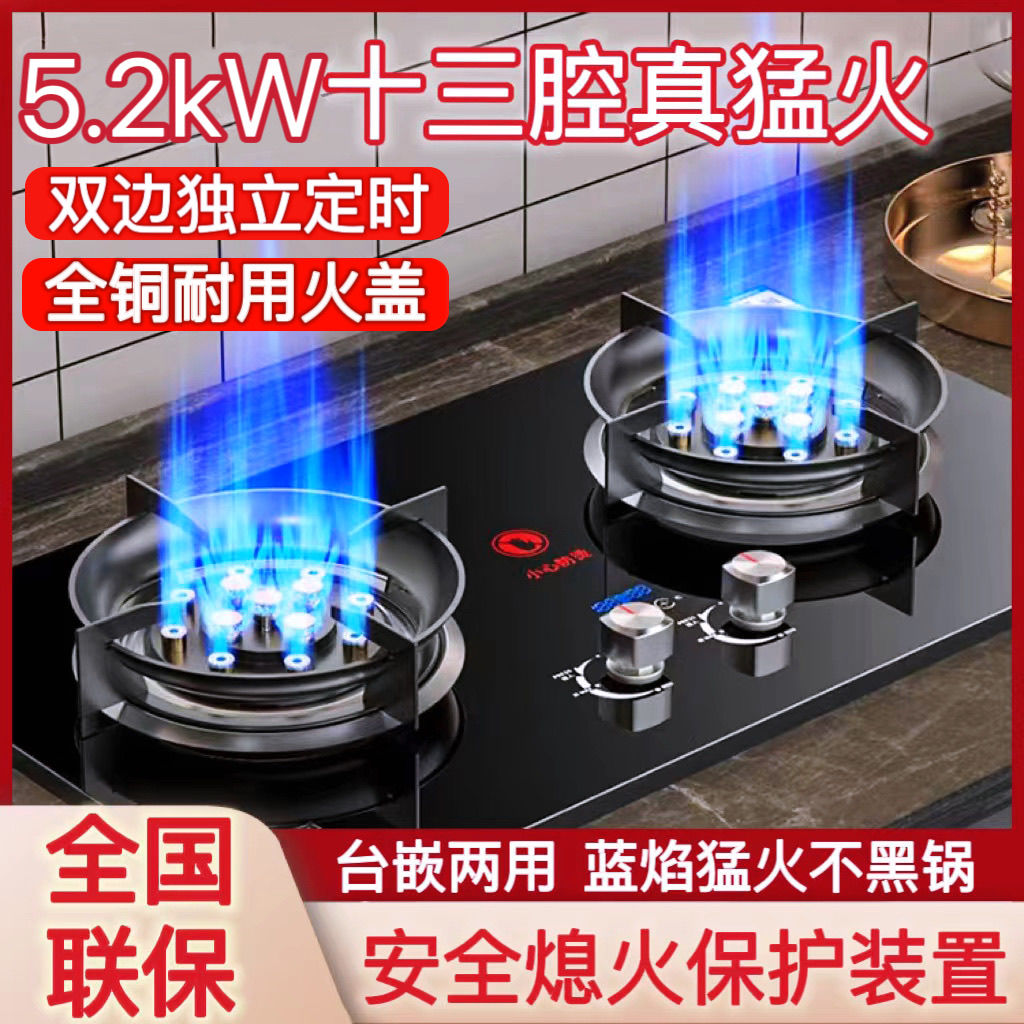 德国品牌燃气灶双灶十三