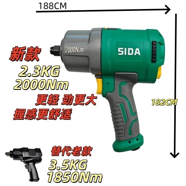 出口美国SIDA气动风炮2牛