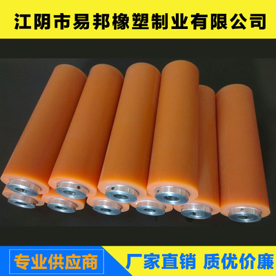 专业生产各类橡胶辊筒 可提供翻新 高速动平衡 数控精磨加工