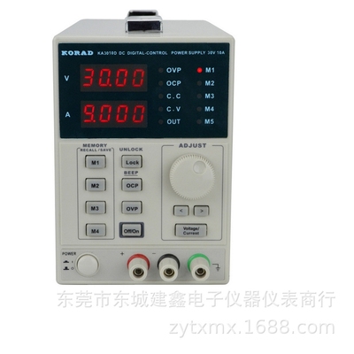 科睿源KA3010D升级版数控可调直流稳压电源30V10A数字老化电源