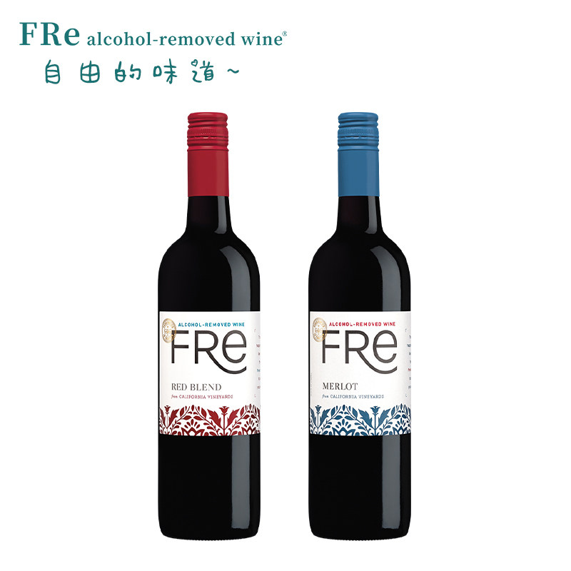 fre无醇红酒美国舒特轻舞750ml