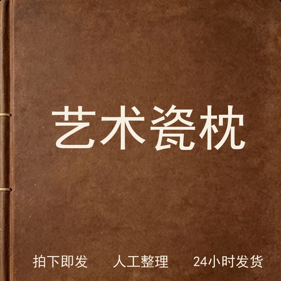 艺术瓷枕古器物文艺兴趣参考电子版