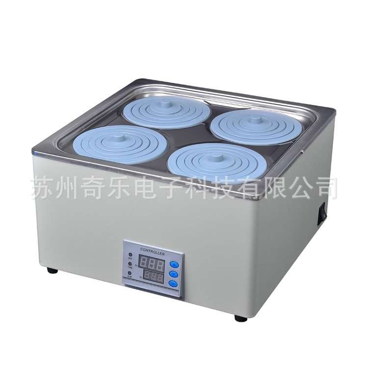 HH-1-2-4-6-8防干烧数显恒温水浴锅双孔四六八孔恒温水浴槽