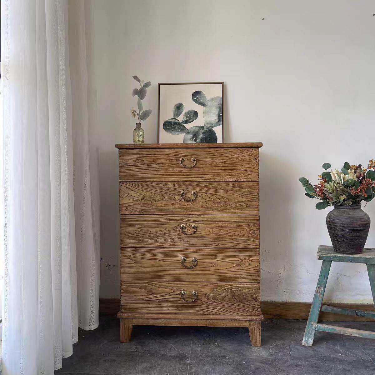 风化老榆木斗柜家用卧室储物柜民宿复古客厅实木斗橱柜靠墙柜子,鲜花速递/花卉仿真/绿植园艺,割草机/草坪机,淘宝优惠券,粉丝福利购,淘宝优惠卷