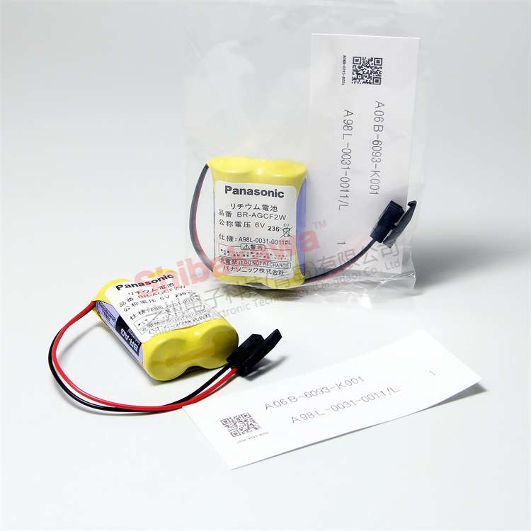 BR-AGCF2W A06B-6093-K001 A98L-0031-0011#L Fanuc 发那科 电池