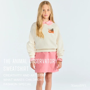 the animals observatory TAO25AW秋冬男童女童T恤毛衣Polo衫袜子