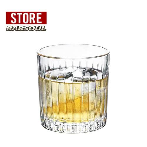BARSOUL国际买五送一无铅玻璃古典风威士忌杯异形鸡尾酒杯