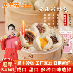 云南破酥包子石林黑猪肉营养儿童早餐加热即食速冻小吃食品