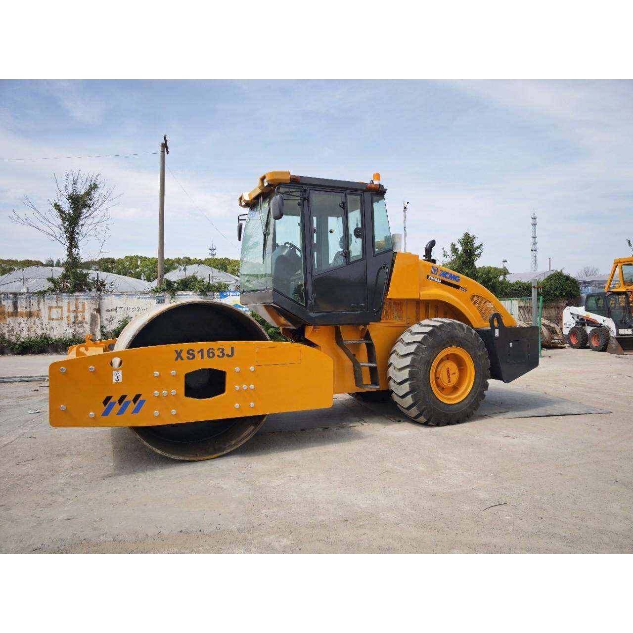 外贸直销二手压路机徐工XCMG163J振动压路机，143J压实机