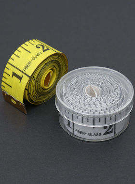 6色混装150CM*2.0CM卷尺缝纫配套量衣皮尺双面刻度裁缝专业工具