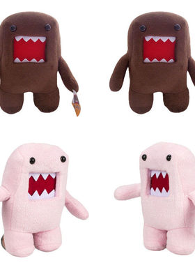 2026新款多摩君粉色毛绒公仔跨境热销萌宠domo-kun生日礼物